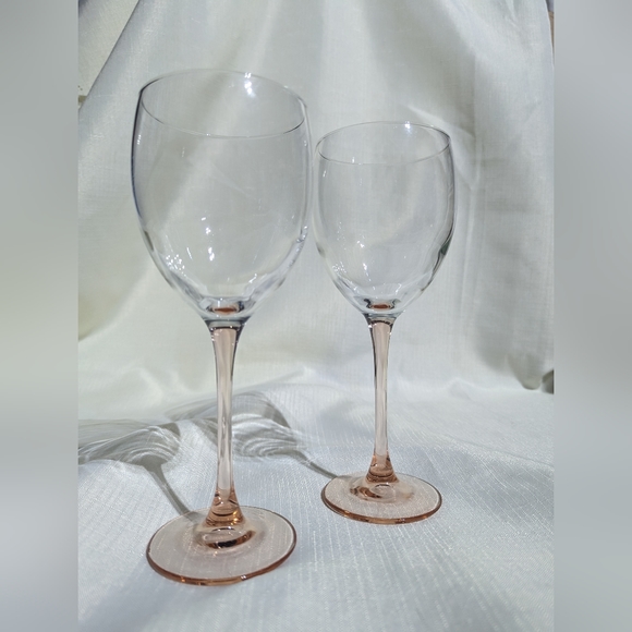 RoseWater Goblet Roseby CRISTAL D'ARQUES-DURAND - Picture 7 of 8